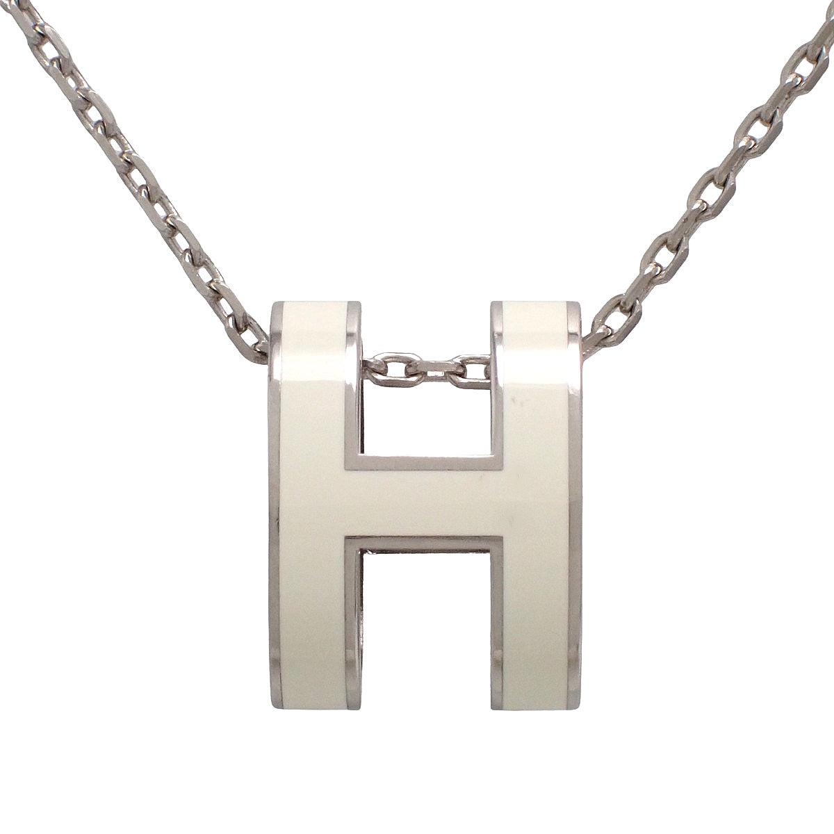 ポップアッシュ H ネックレス メタル