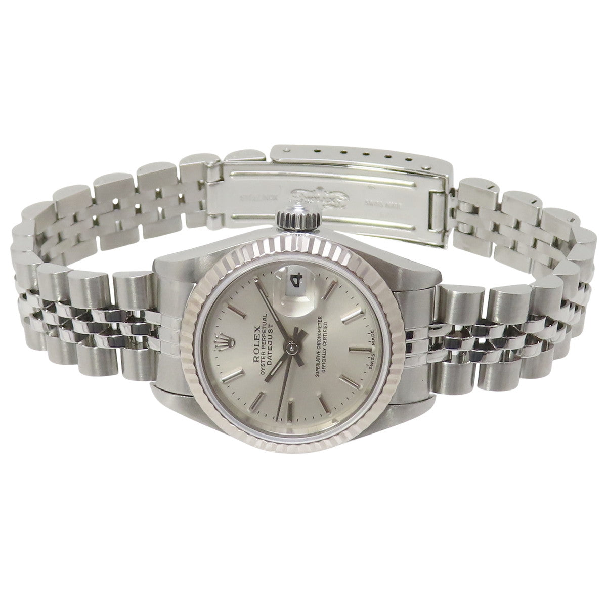 デイトジャスト 79174 WG/SS Y番 シルバー 自動巻き レディース