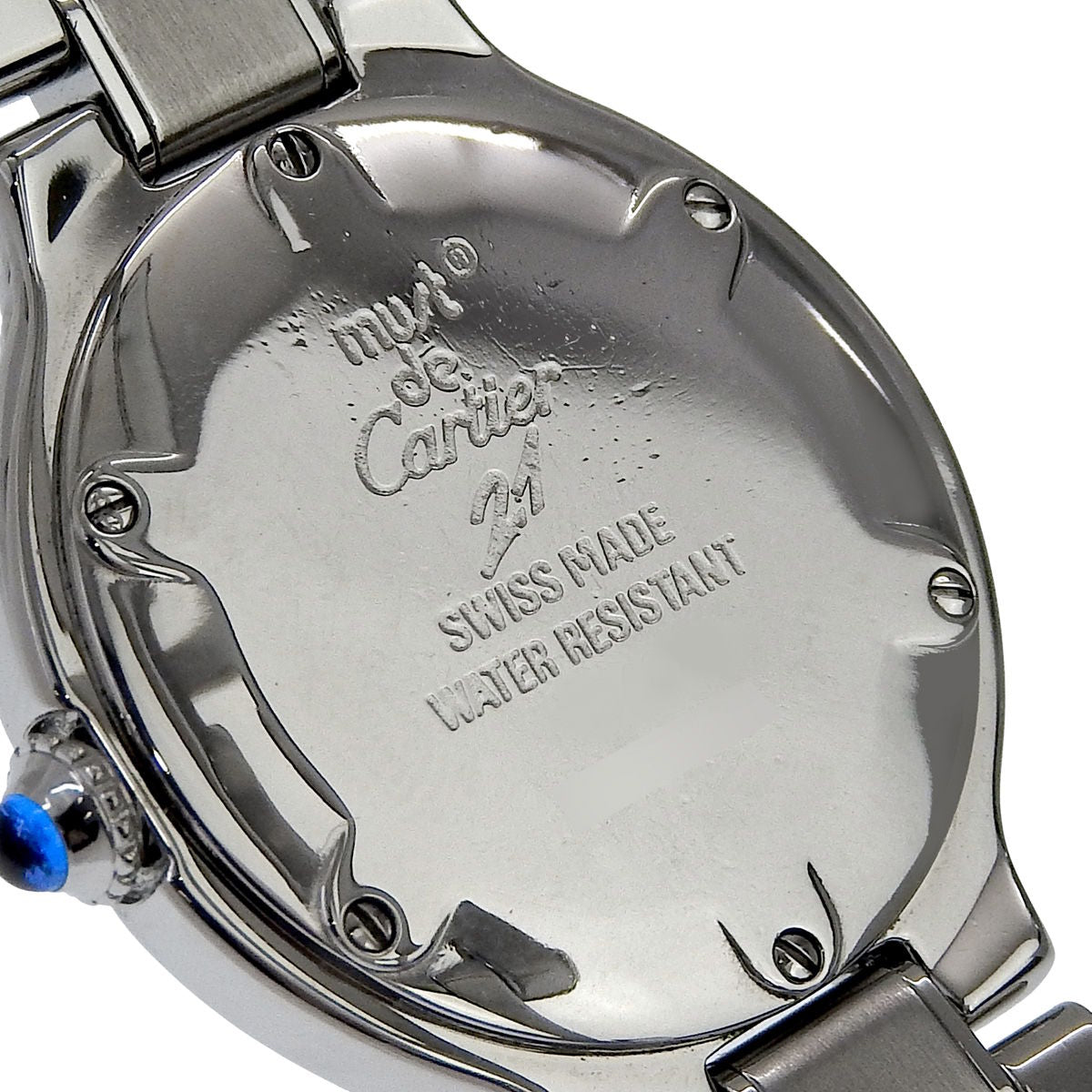 Must 21 Vantianne W10109T2 SS 银色石英女表