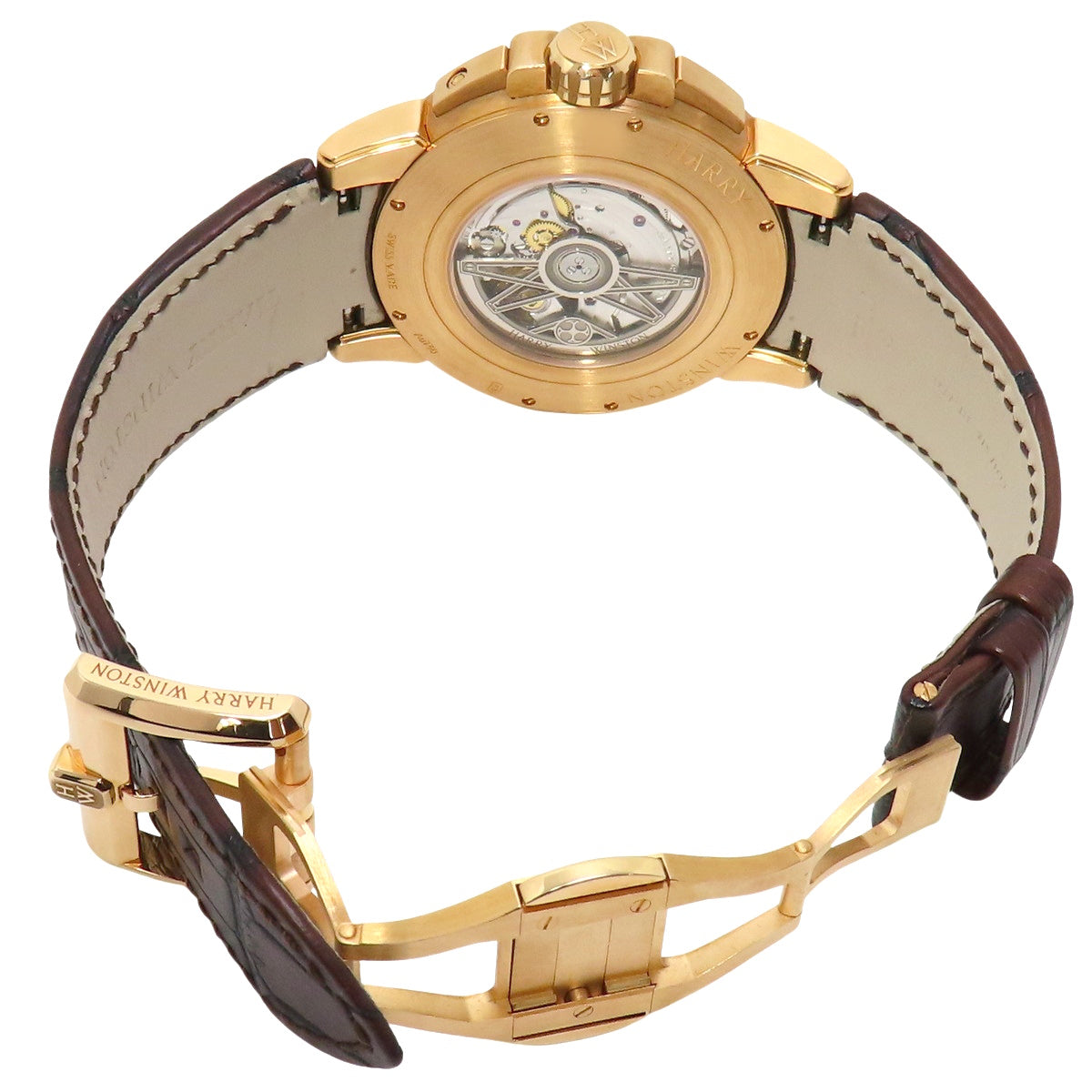 Ocean by Retrograde OCEABI42RR001 RG/Leather Silver Automatic Men's Watch