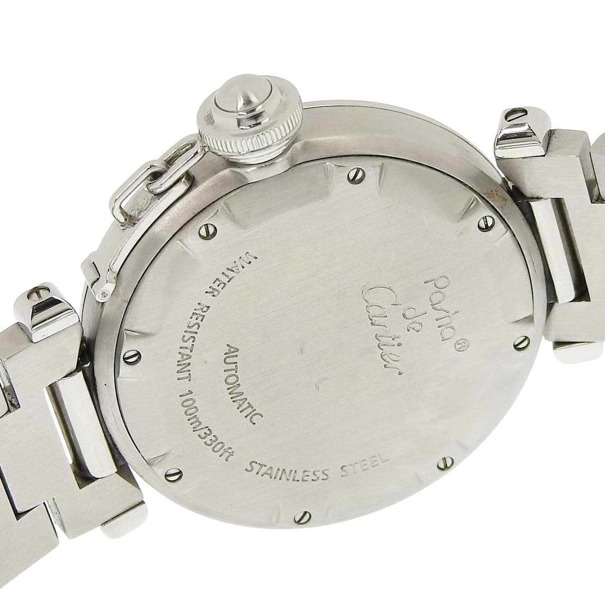 Pasha C W31043M7 SS Black Automatic Unisex