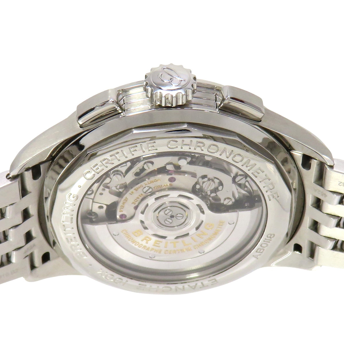 プレミエ B01 クロノグラフ42 AB0118.A61C1A1 SS ブルー 自動巻き メンズ