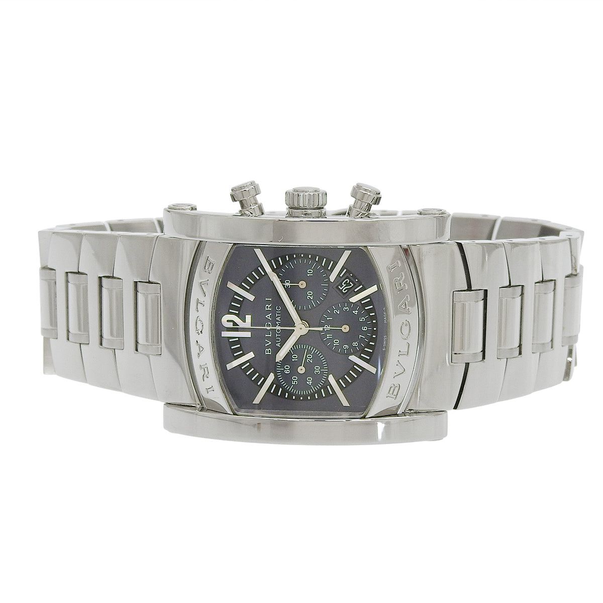 Assioma Chronograph AA44SCH Stainless Steel Gray Automatic Men's Watch