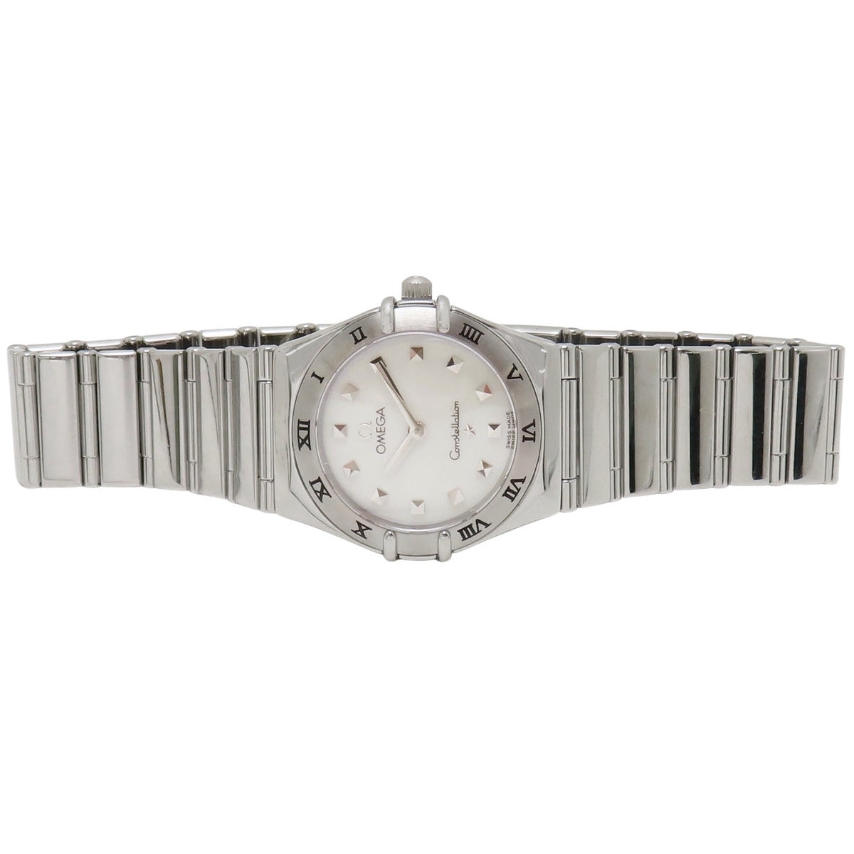 コンステレーションミニ マイチョイス 1561.71.00 SS シェル文字盤 ホワイト クオーツ レディース