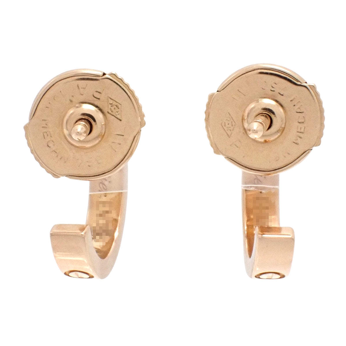 Loveフープイヤリング スモールモデル ピンクゴールド K18PG