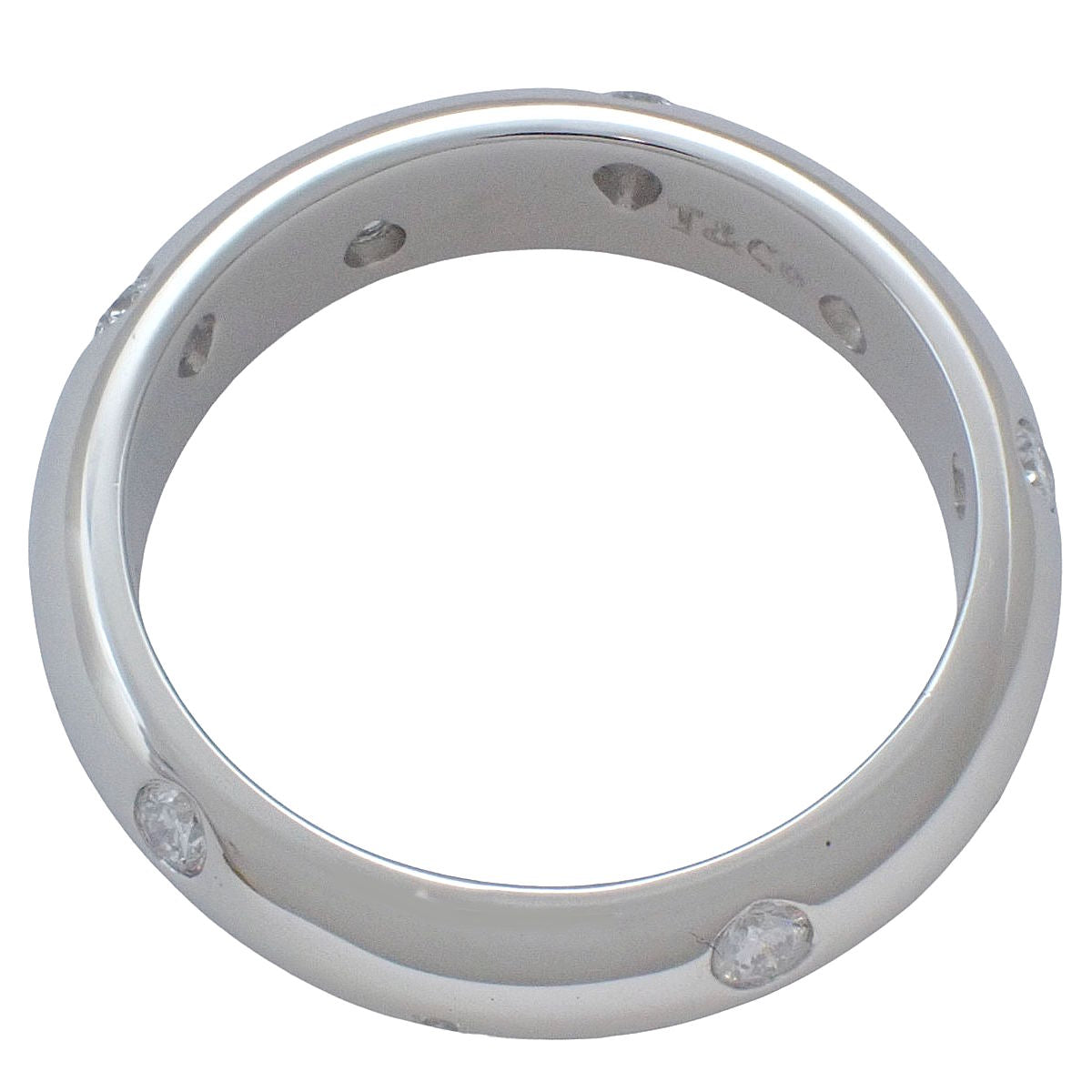 ドッツ リング ダイヤモンド プラチナ Pt950