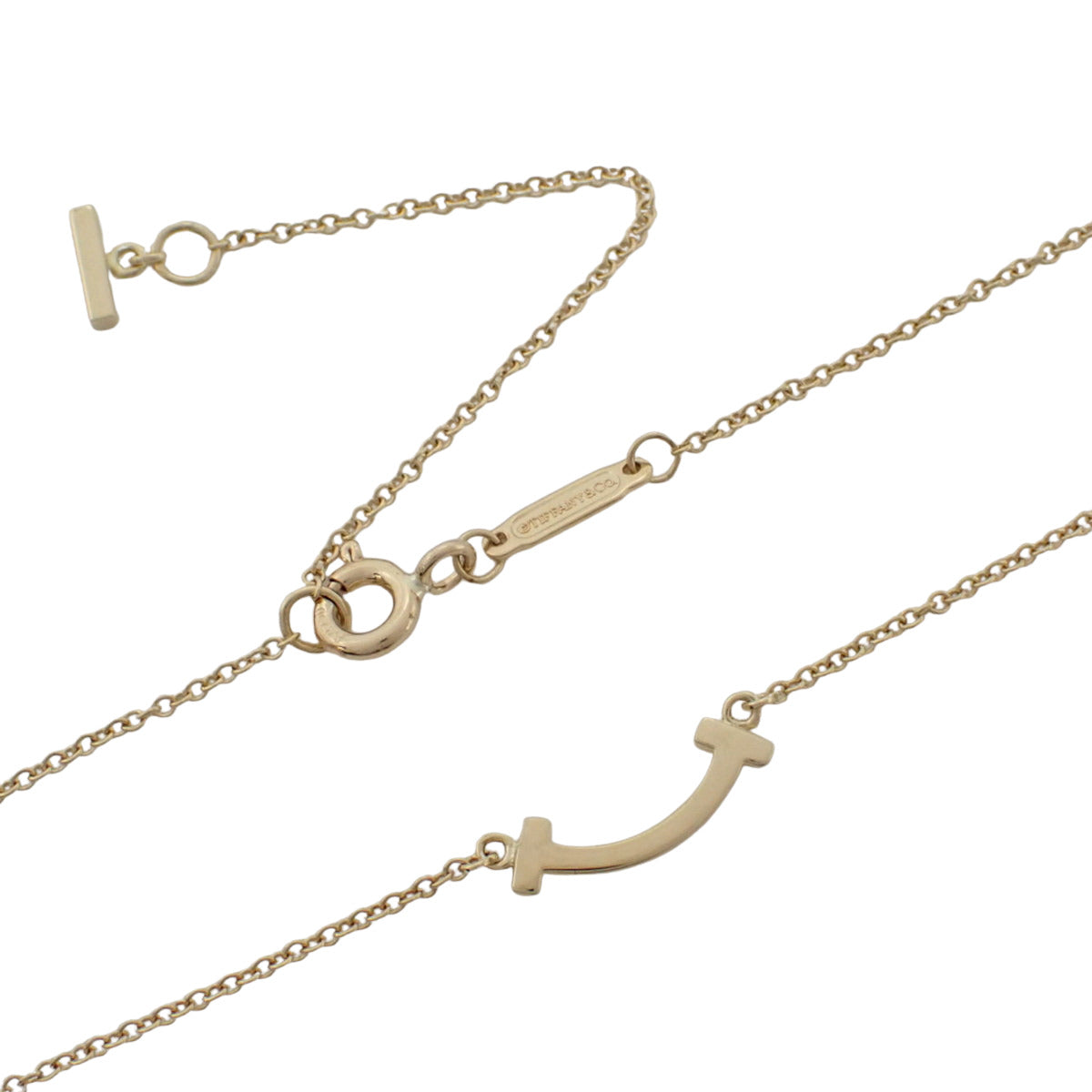 スマイル ペンダント イエローゴールド K18YG