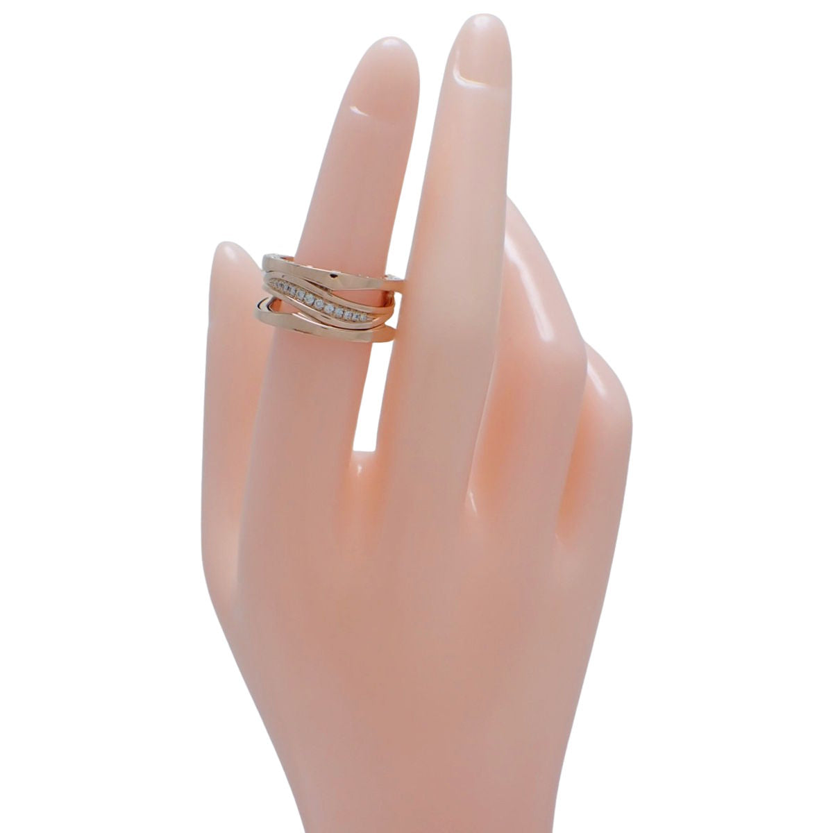 ビー・ゼロワン レジェンド リング ダイヤモンド ピンクゴールド K18PG