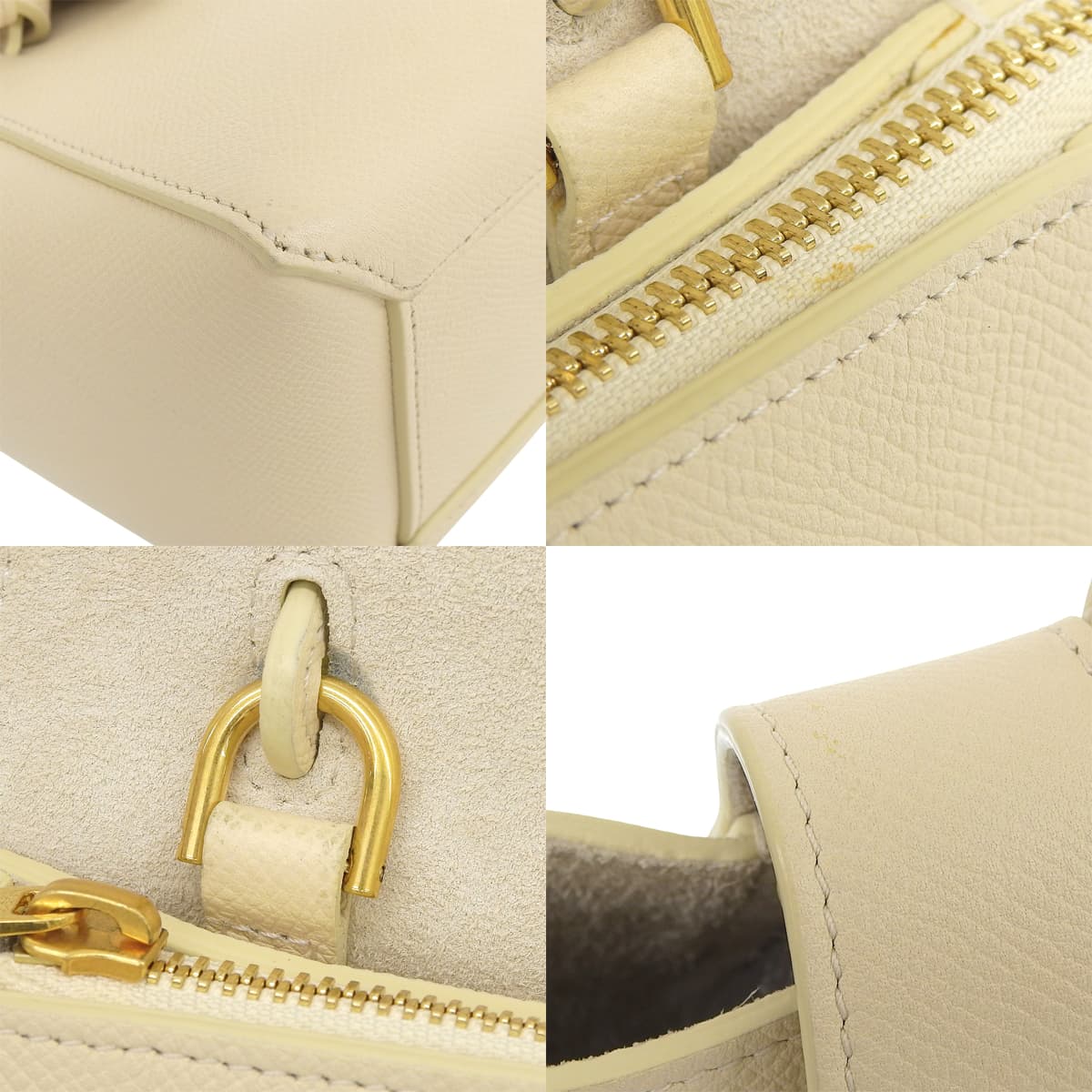 Nano Belt Bag 象牙色粒面小牛皮腰包 189003ZVA