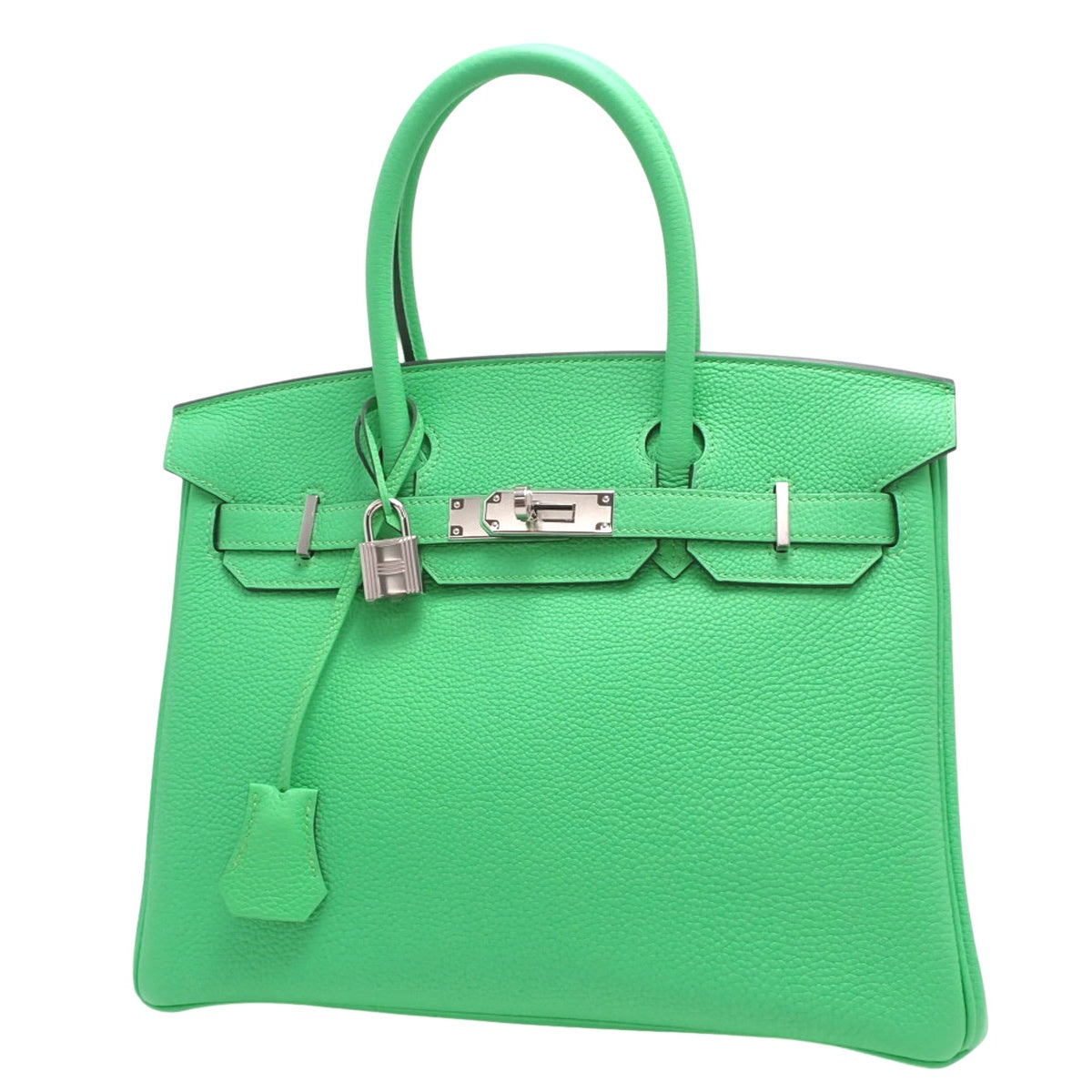 [Unused] Birkin 30 Togo Vert Comic Silver Hardware B Stamp