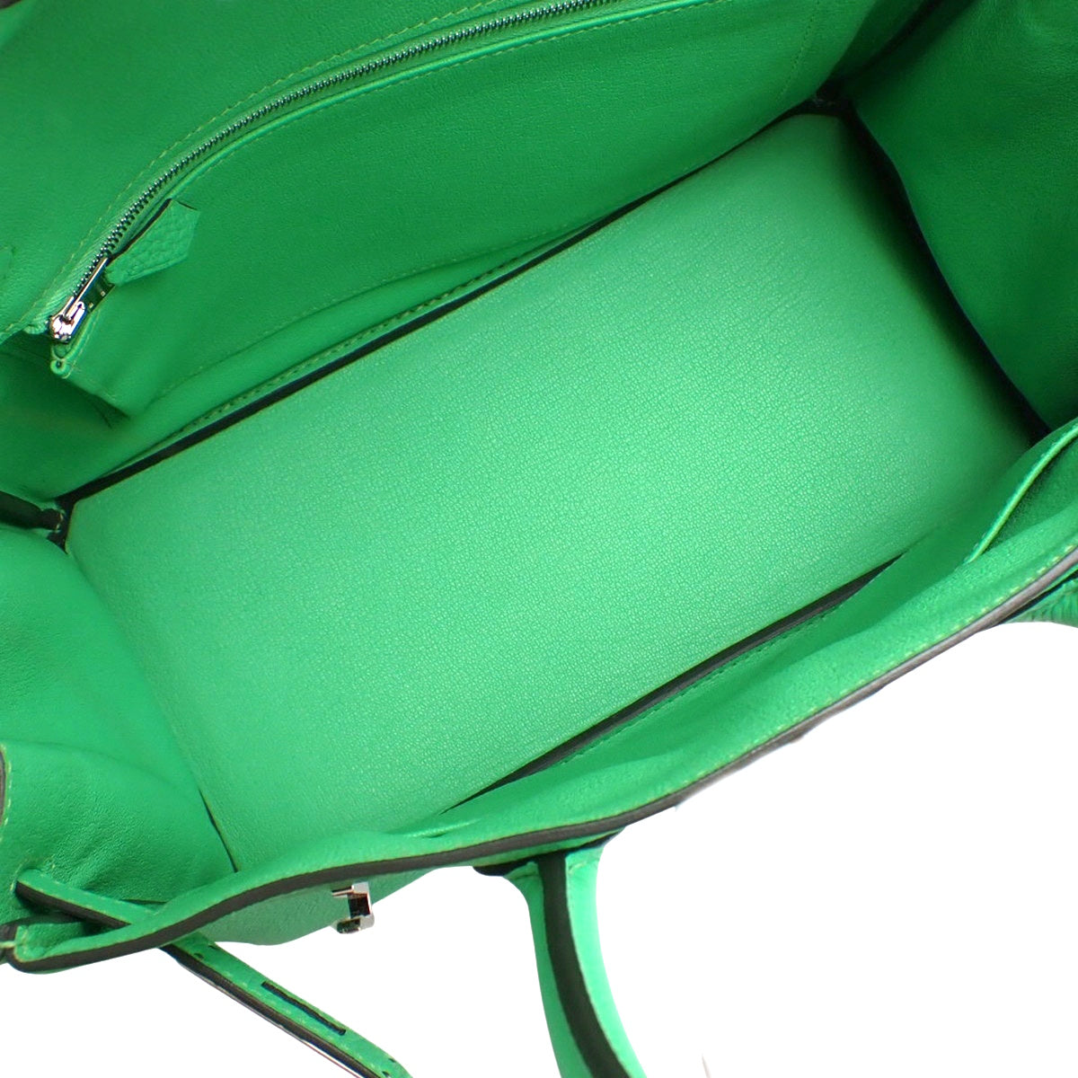 [Unused] Birkin 30 Togo Vert Comic Silver Hardware B Stamp