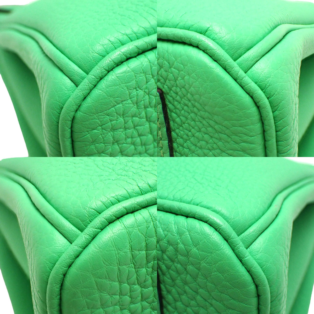 [Unused] Birkin 30 Togo Vert Comic Silver Hardware B Stamp