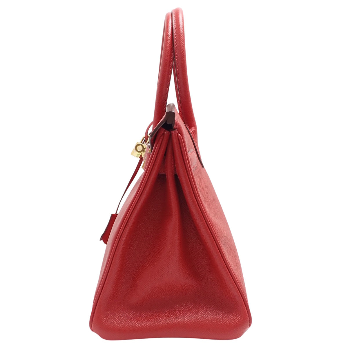 Birkin 30，Epsom皮革，Rouge Casac金色五金配件，X印记