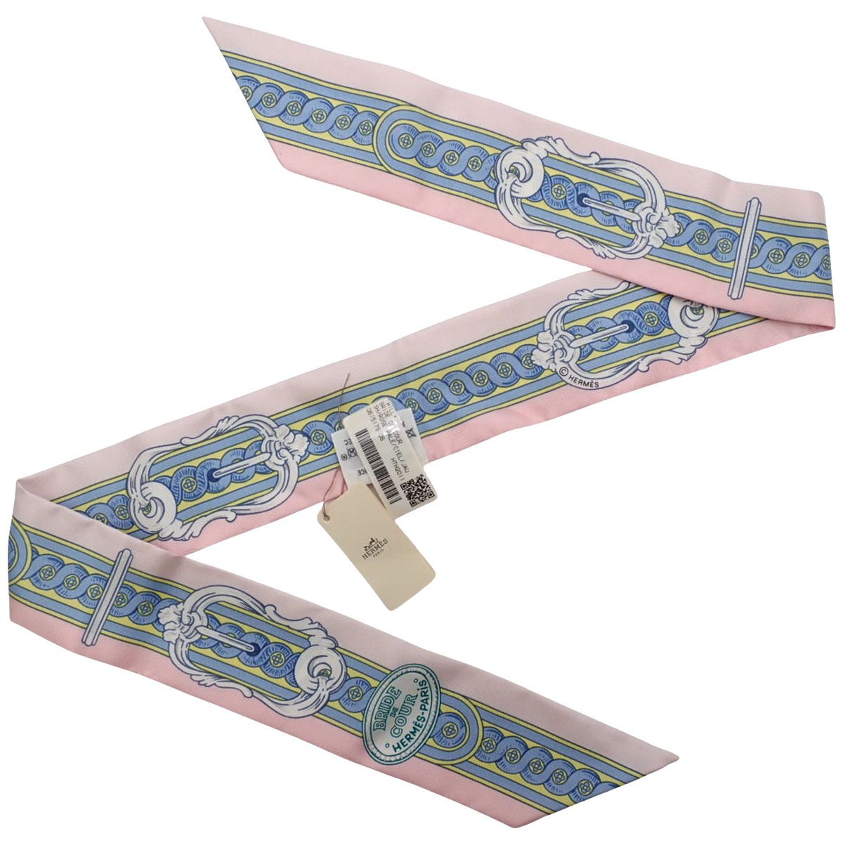 bride de cour 法廷の勒 ツイリー シルク ローズペール シエル ジョーヌ