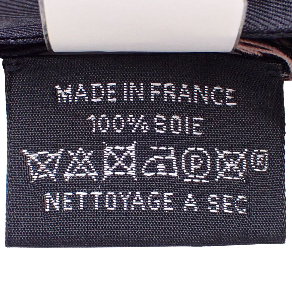 Les Cles cles a Pois レ・クレ・ア・ポア ツイリー シルク ノワール