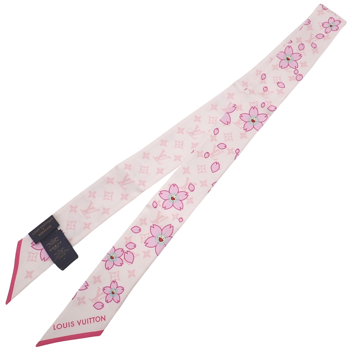 LV × TM バンドーBB チェリーブロッサム 村上隆 コラボ シルク M94969