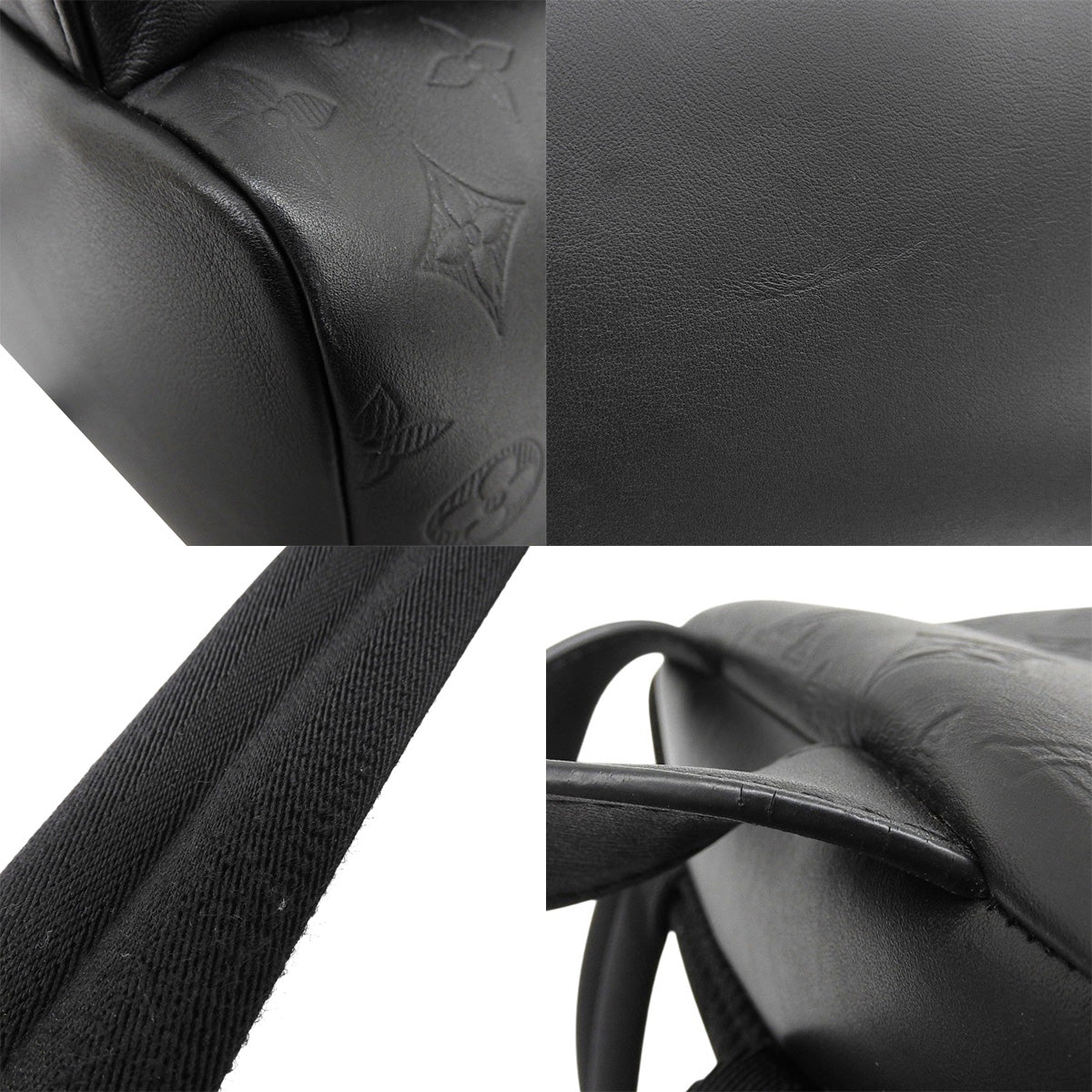 モノグラム・シャドウ ディスカバリー バックパックPM ブラック M46109