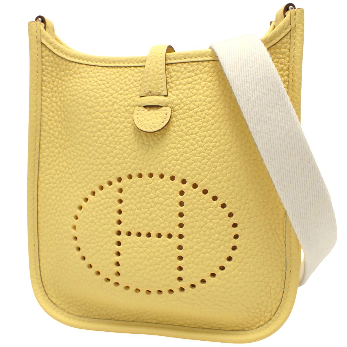 エブリン アマゾンTPM トリヨンクレマンス ジョーヌプッサン/クレ シルバー金具 Z刻印