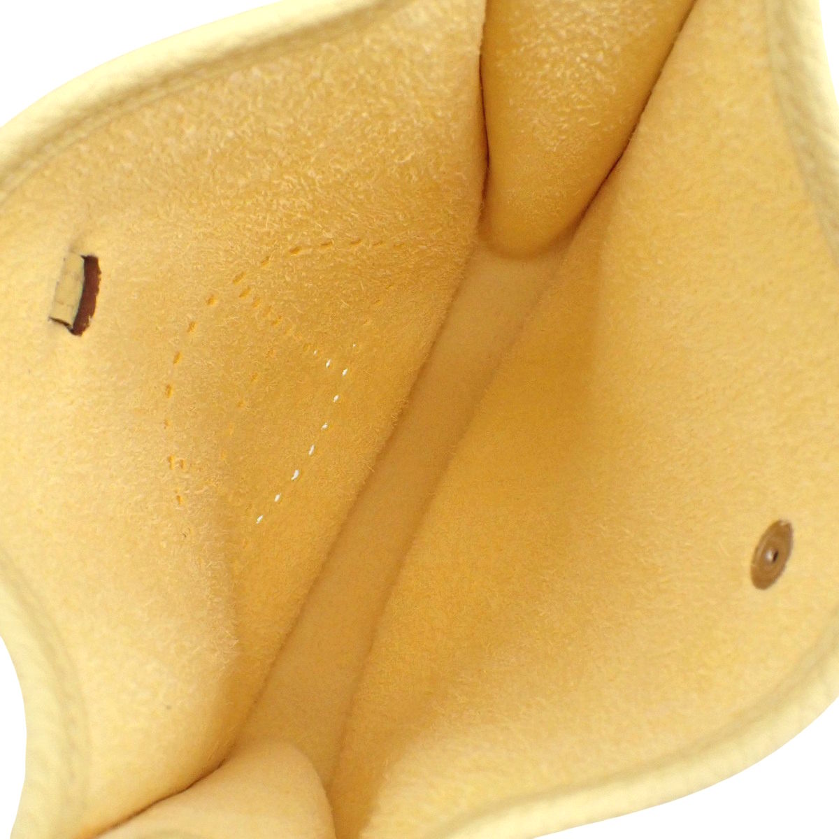 エブリン アマゾンTPM トリヨンクレマンス ジョーヌプッサン/クレ シルバー金具 Z刻印