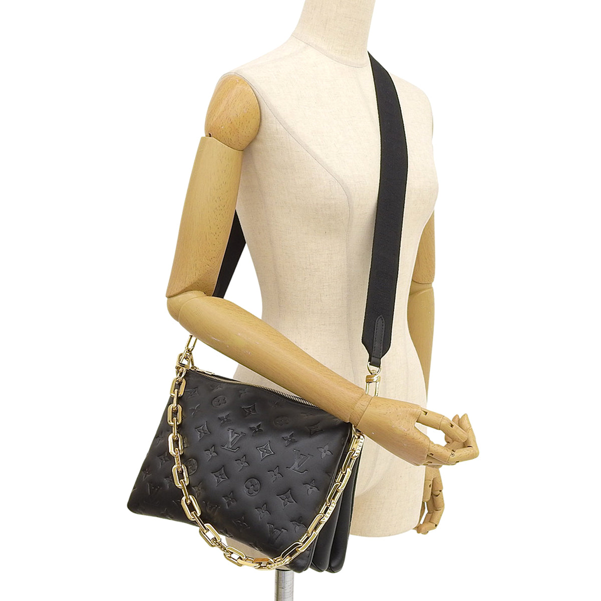 クッサンPM ラムスキン ノワール M21260