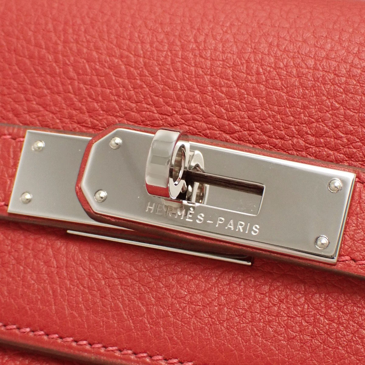 ケリー32 (内縫い) トゴ ルージュカザック シルバー金具 □I刻印