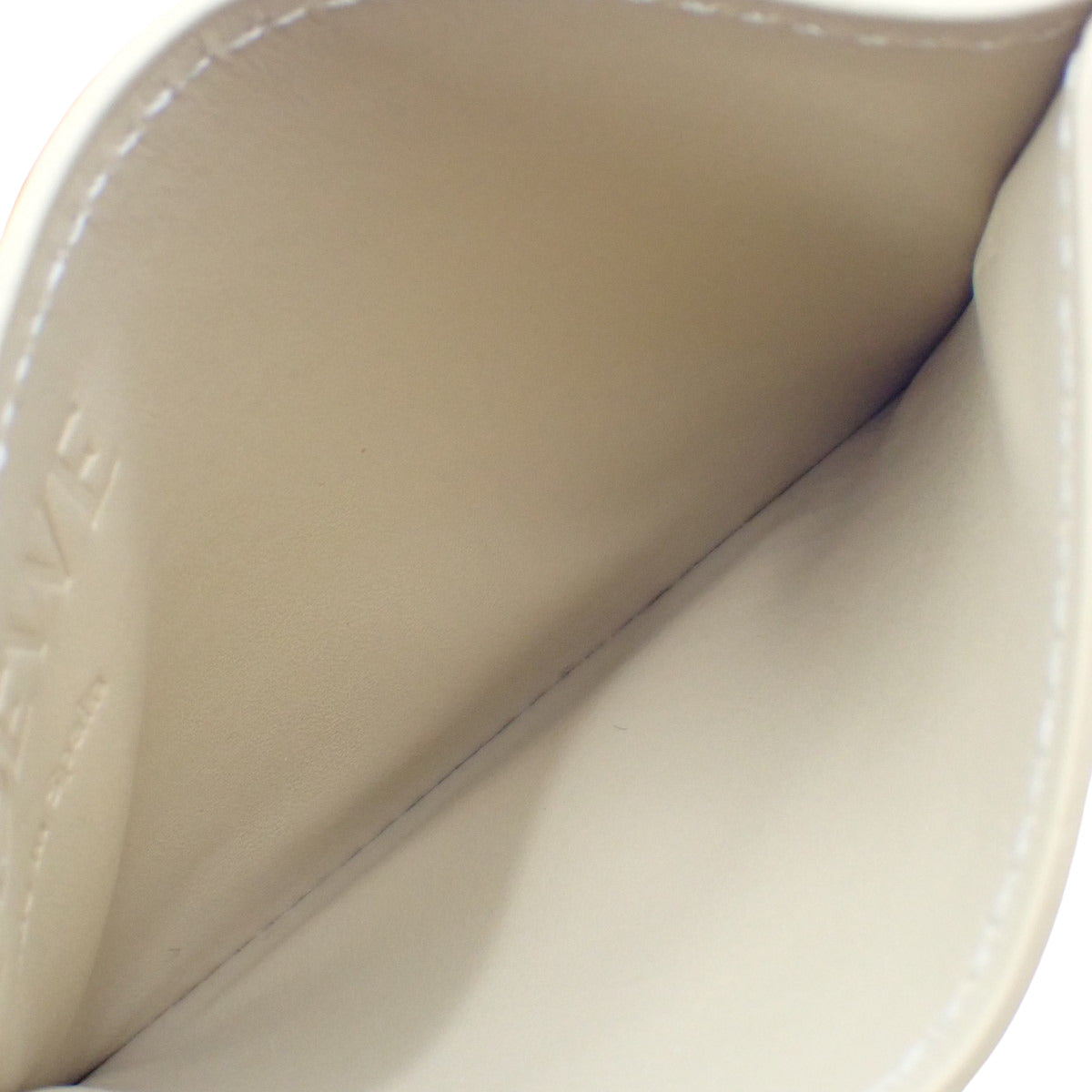 Puzzle Plain Card Holder in Calfskin, Cream, Yellow, and White (C510Q77X06)