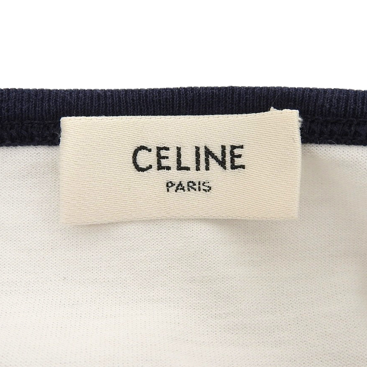 CELINE PARIS Tシャツ コットンジャージー S