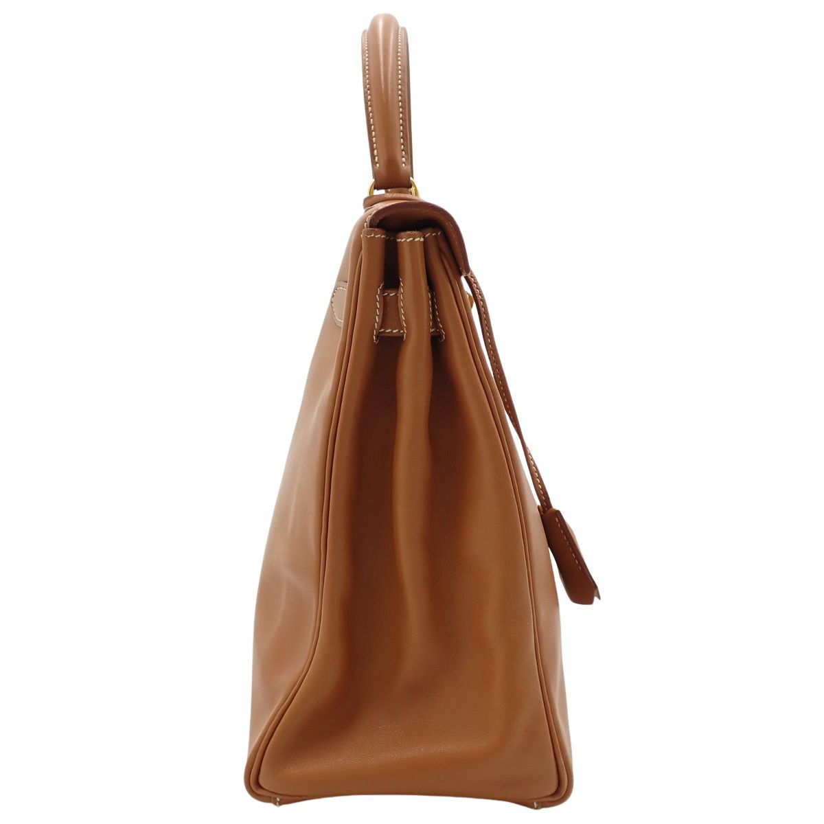 Kelly 32 (Inseam) Vauxhall Gulliver Gold, Gold Hardware, B Stamp