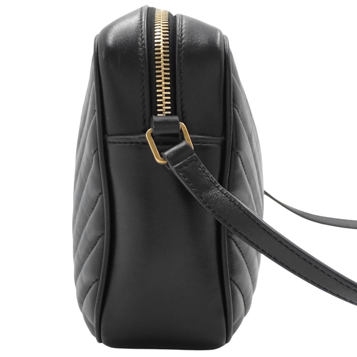 ルーカメラバッグ カーフ ブラック 574494