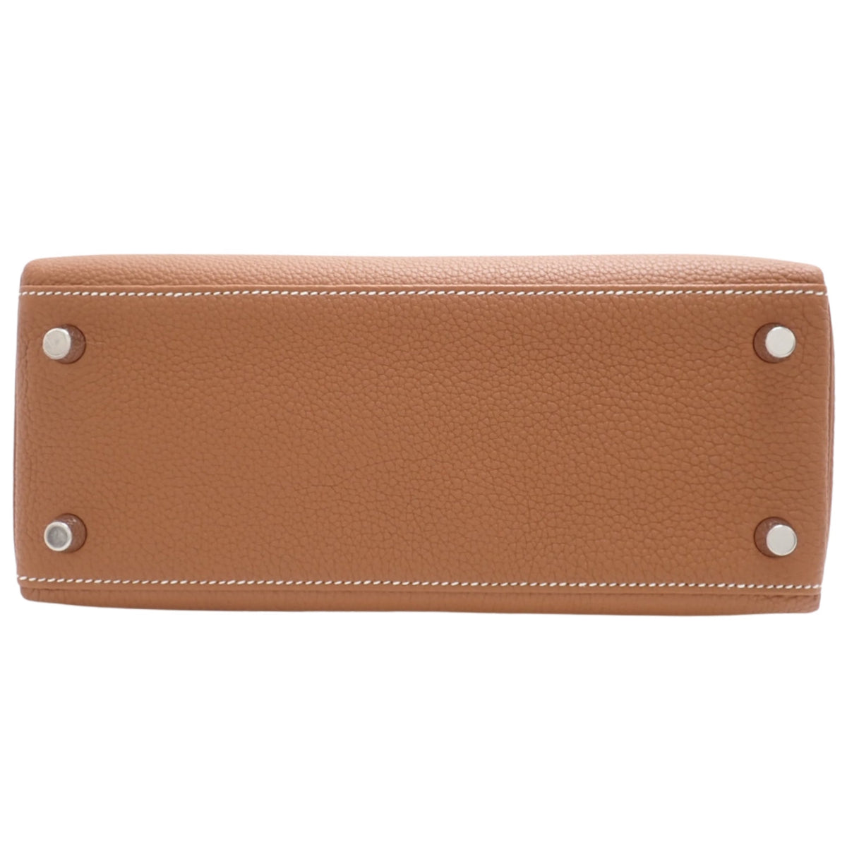 [Unused] Kelly 25 (Inseam) Togo Gold with Silver Hardware, B Stamp