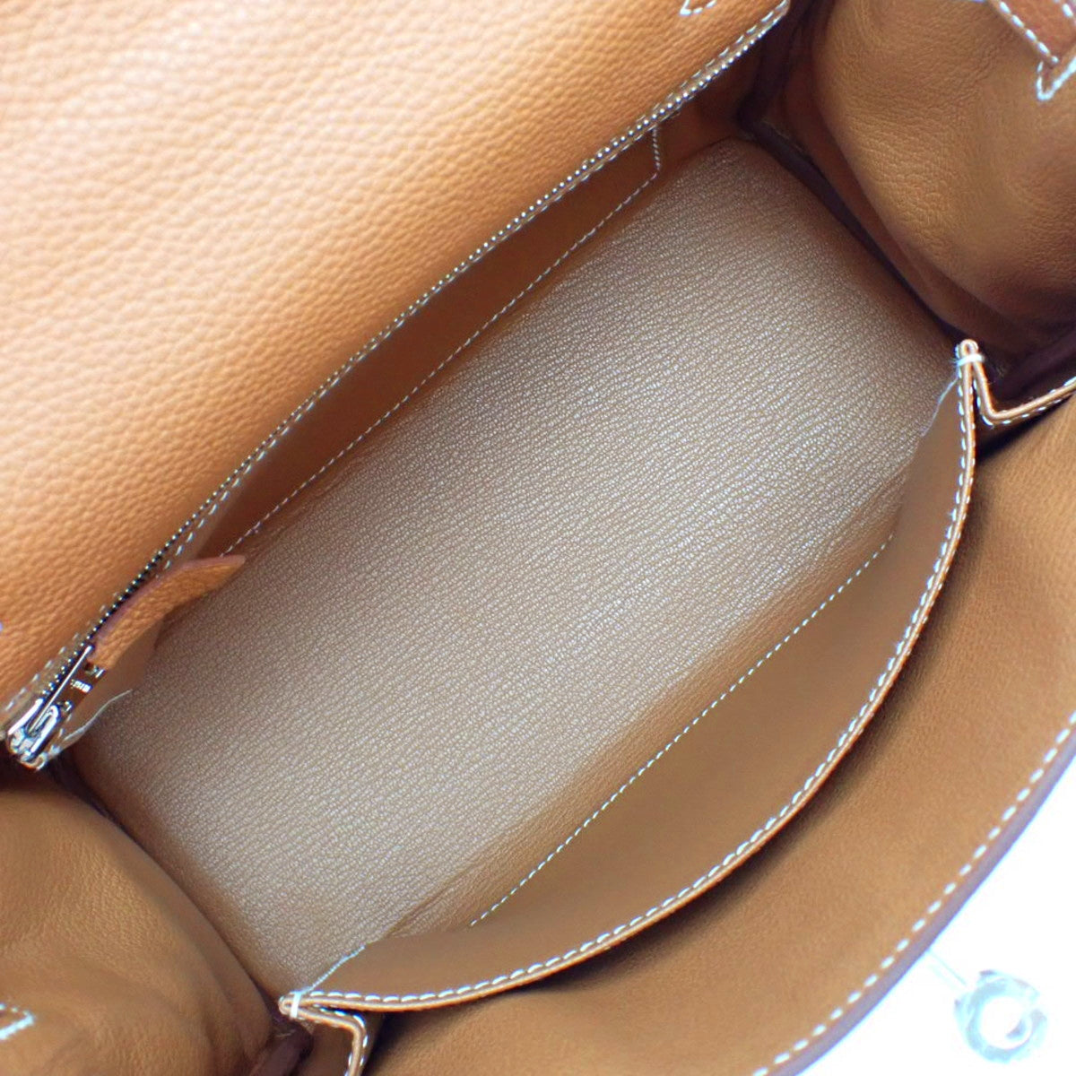 [Unused] Kelly 25 (Inseam) Togo Gold with Silver Hardware, B Stamp