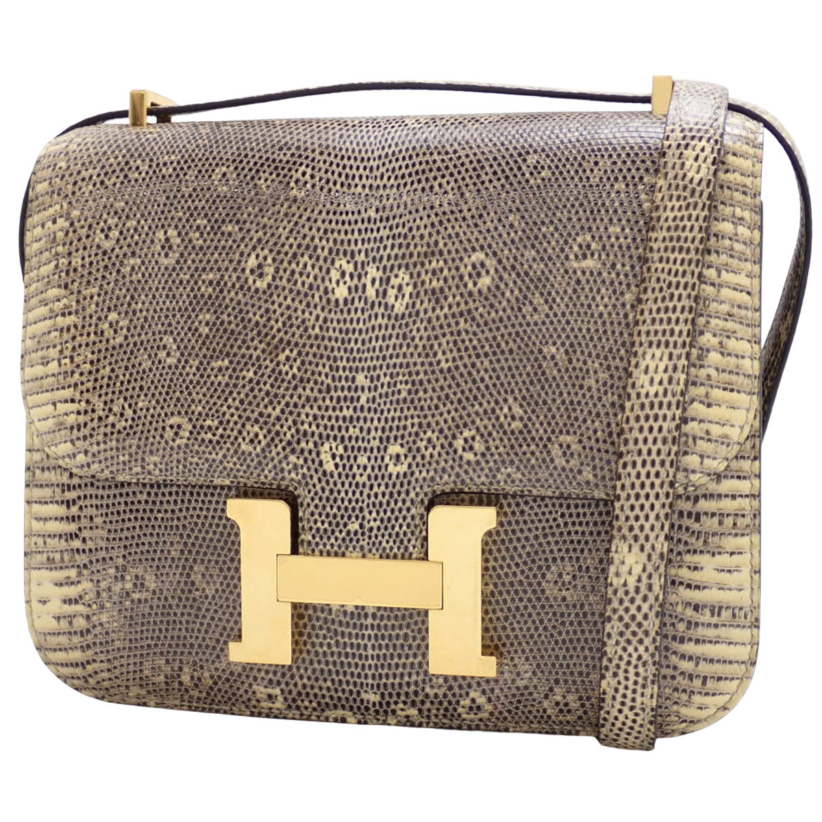 コンスタンスミニ3 リザード オンブレ ゴールド金具 Y刻印