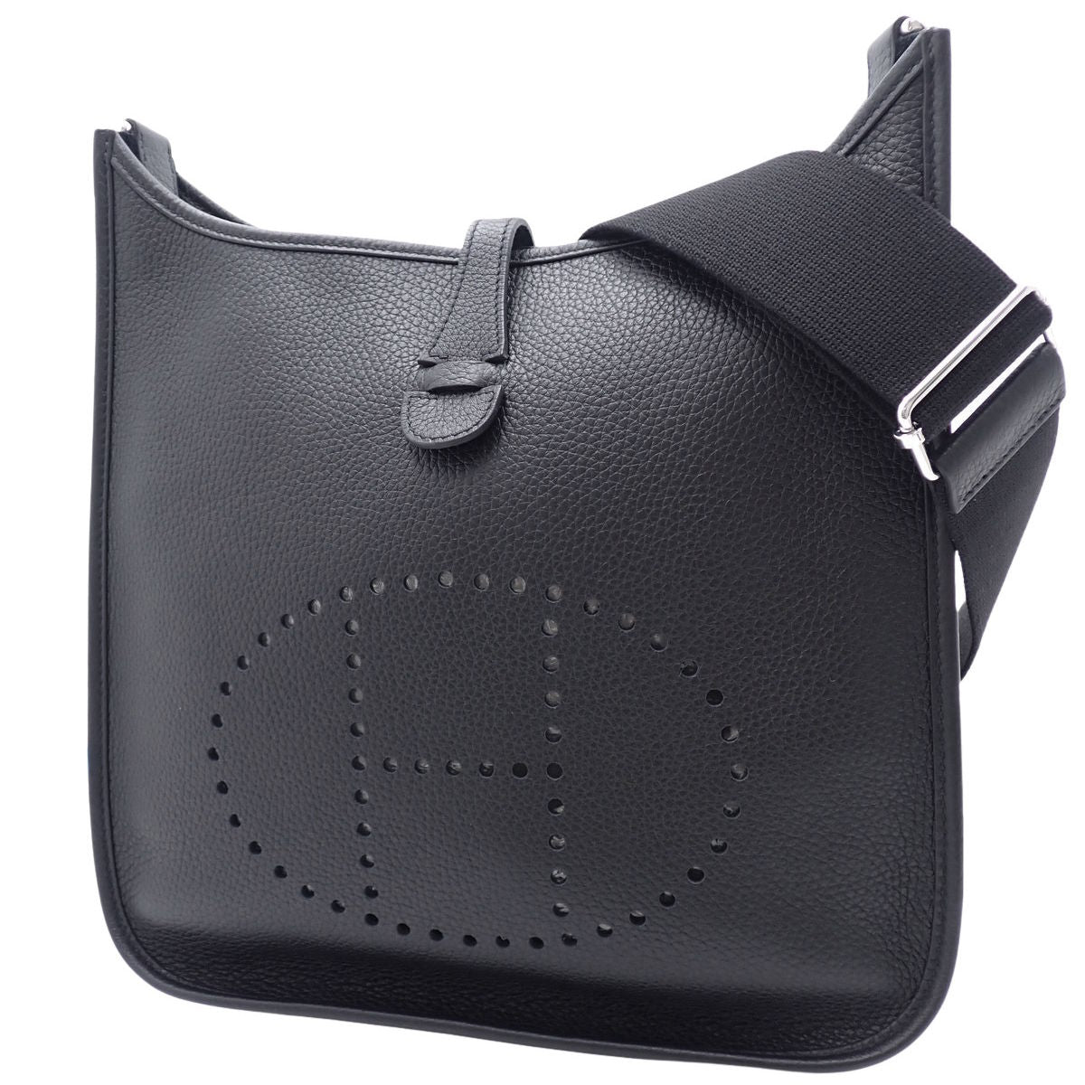 エヴリン3 PM トリヨンクレマンス パラジウム金具 ブラック W刻印