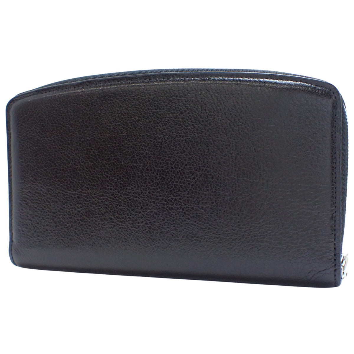 マルチェロ ドゥ カルティエ ラウンドファスナー 長財布 レザー ブラック L3000915