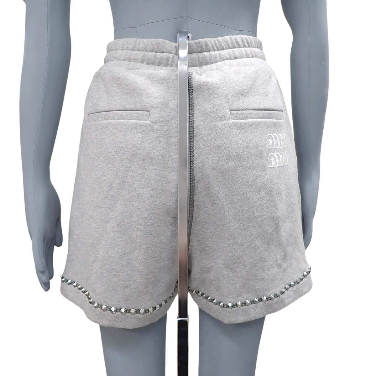 ロゴスタッズ スウェット ハーフパンツ 2021年 38