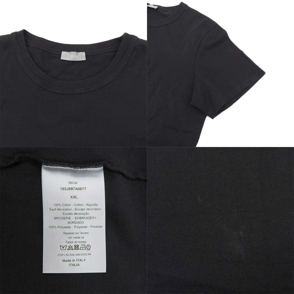 Dior×ケニーシャーフ Tシャツ 2021年 XXL