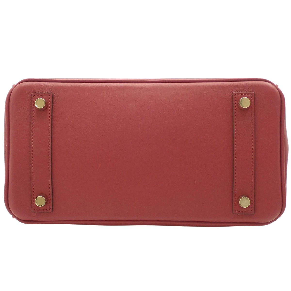 Birkin 25 in Swift Rouge Gold with X Stamp