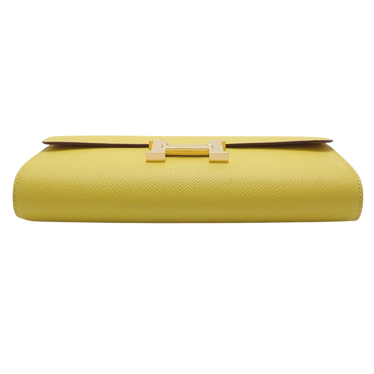 コンスタンスロング トゥーゴー ヴォーエプソン ライム ゴールド金具 W刻印