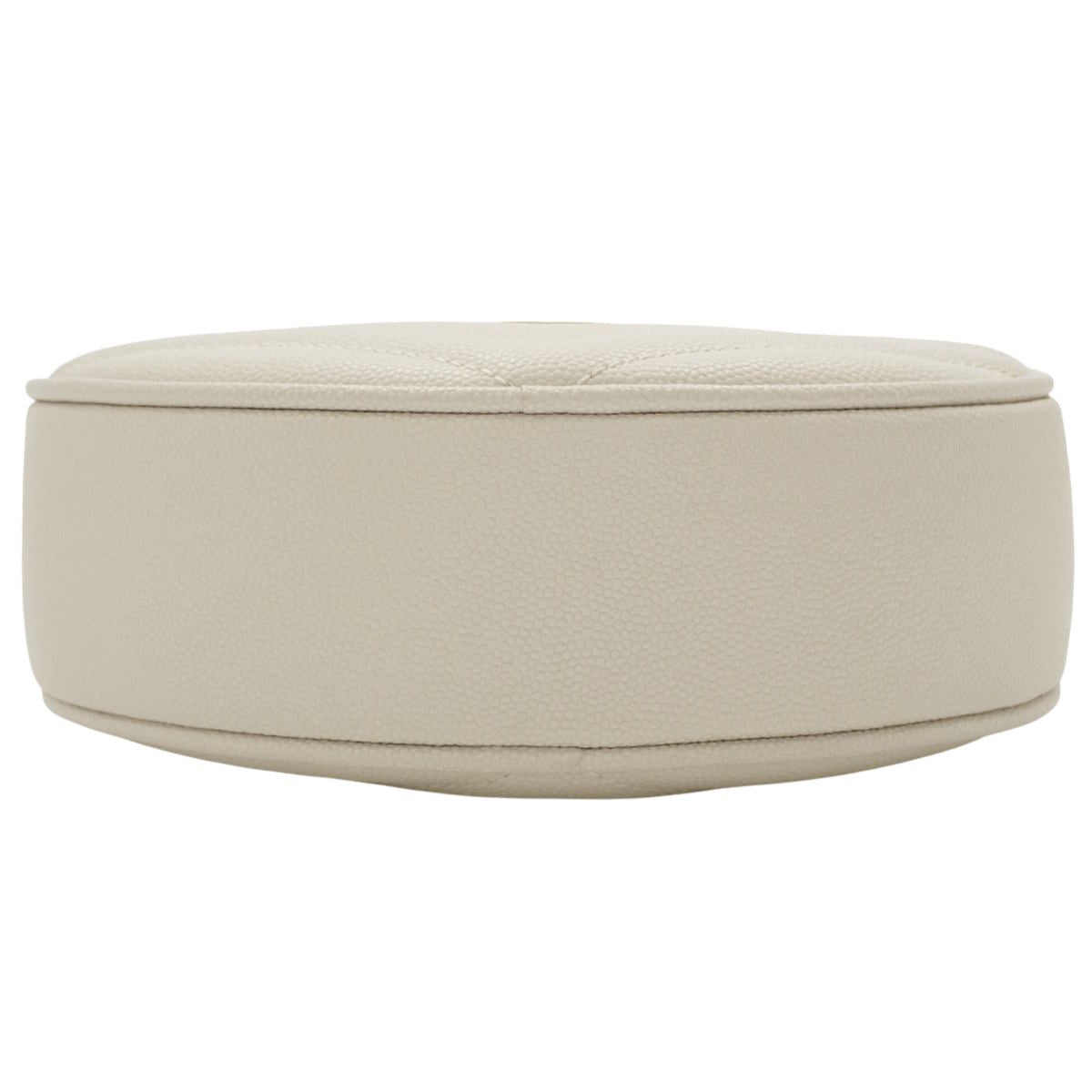 ヴィニル チェーンショルダーバッグ レザー オフホワイト 610436