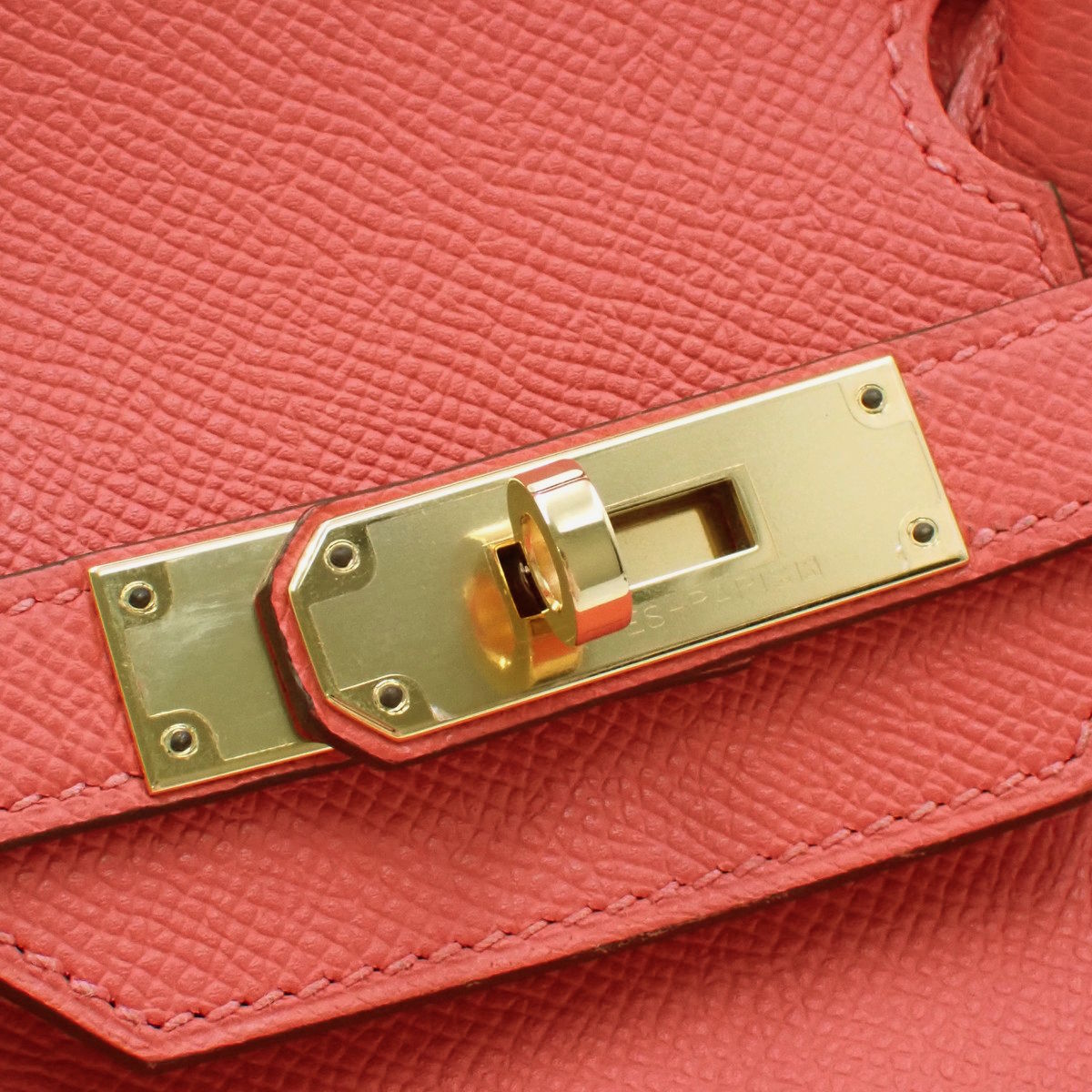 バーキン30 ヴォーエプソン ローズジャイプール ゴールド金具 X刻印