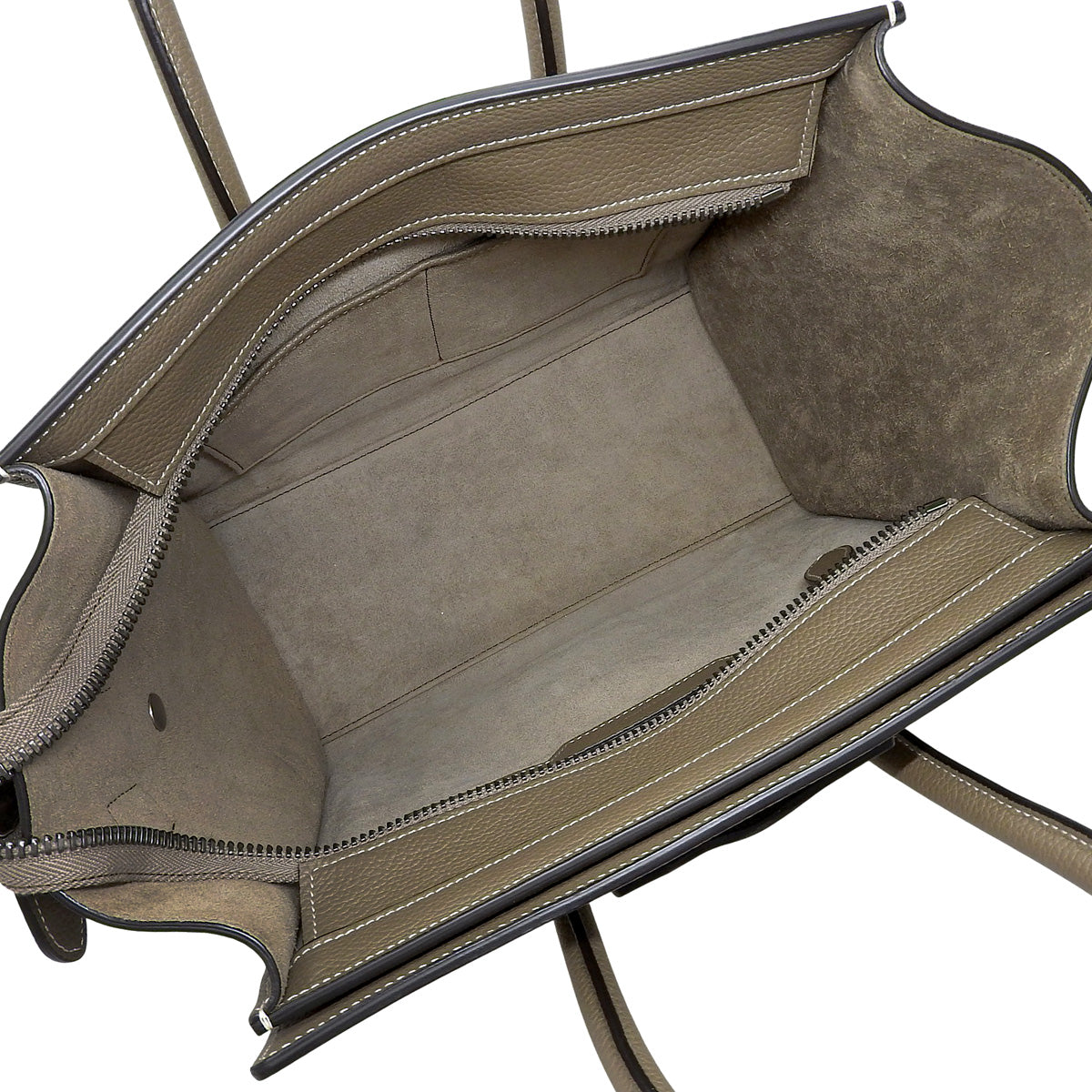 Luggage Micro Shopper 手提包，小牛皮材质，修身款，货号 189793DRU.09SO