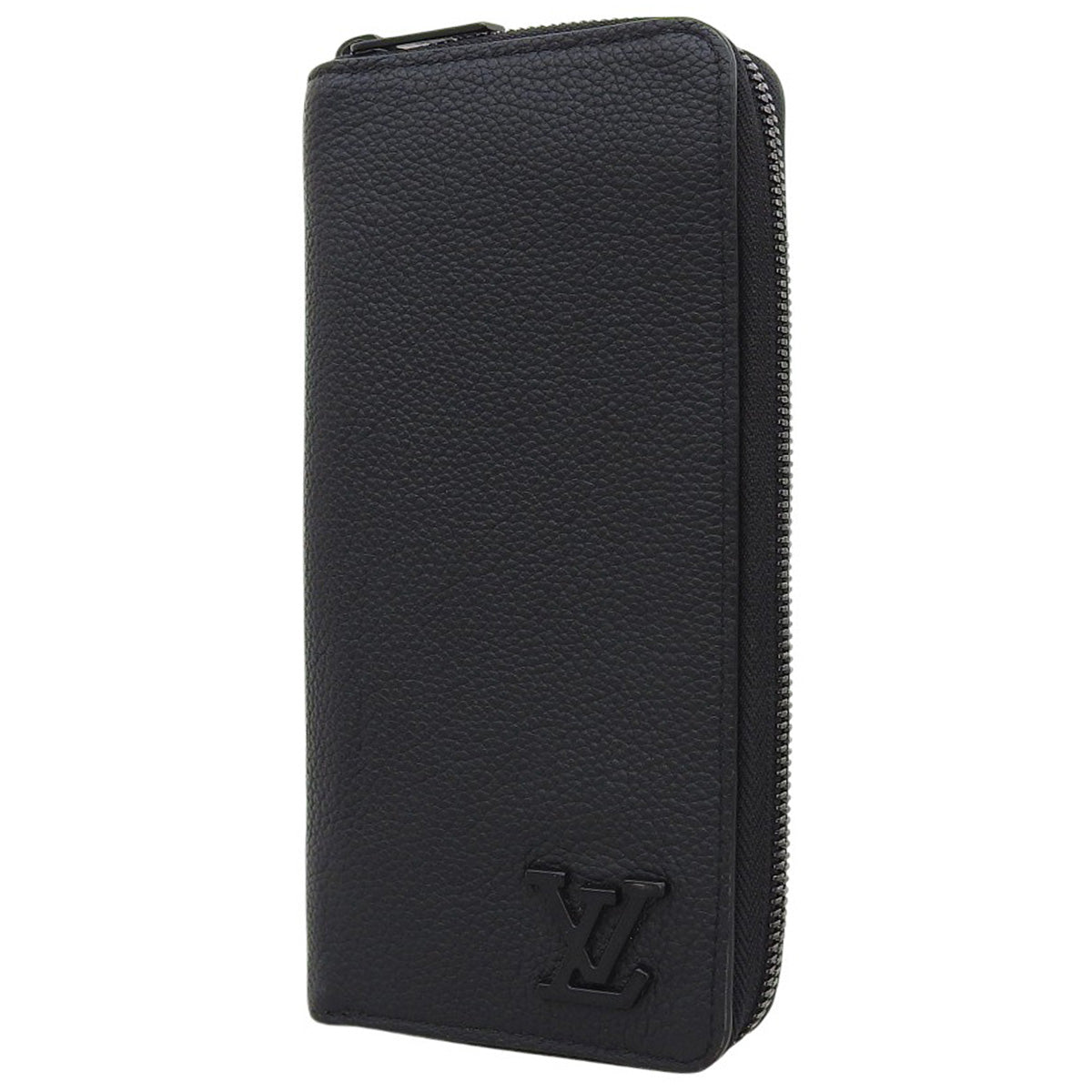 LV アエログラム ジッピーウォレット・ヴェルティカル レザー ノワール M81743