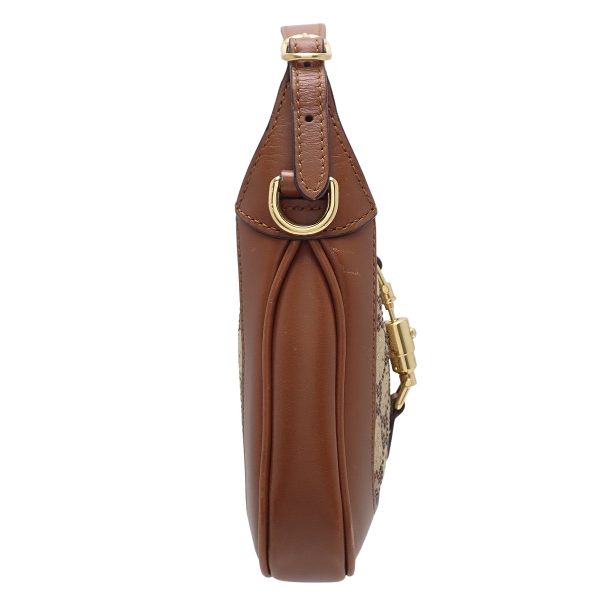 ジャッキー1961 クリスタル ミニバッグ ブラウン 675799