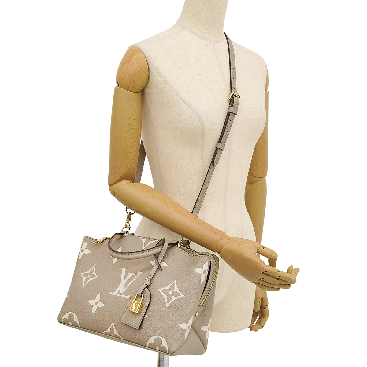 モノグラム・アンプラント プティ・パレPM トゥルトレール クレーム M58914