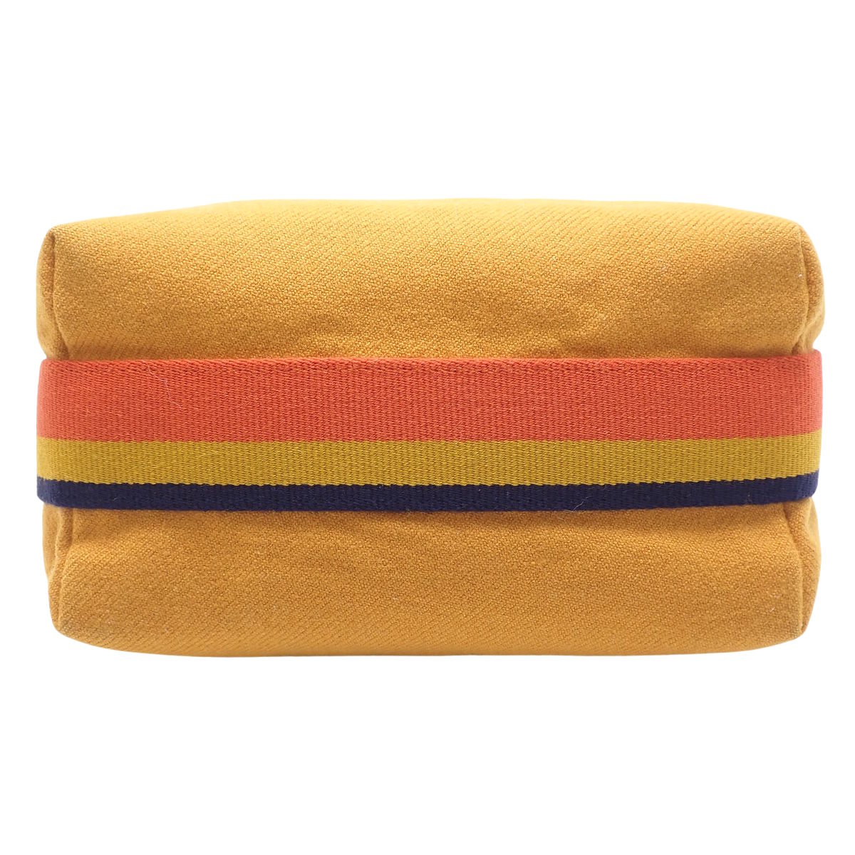 ブリッド・ア・ブラックPM ウール コットン パラジウム金具 イエロー オレンジ ネイビー