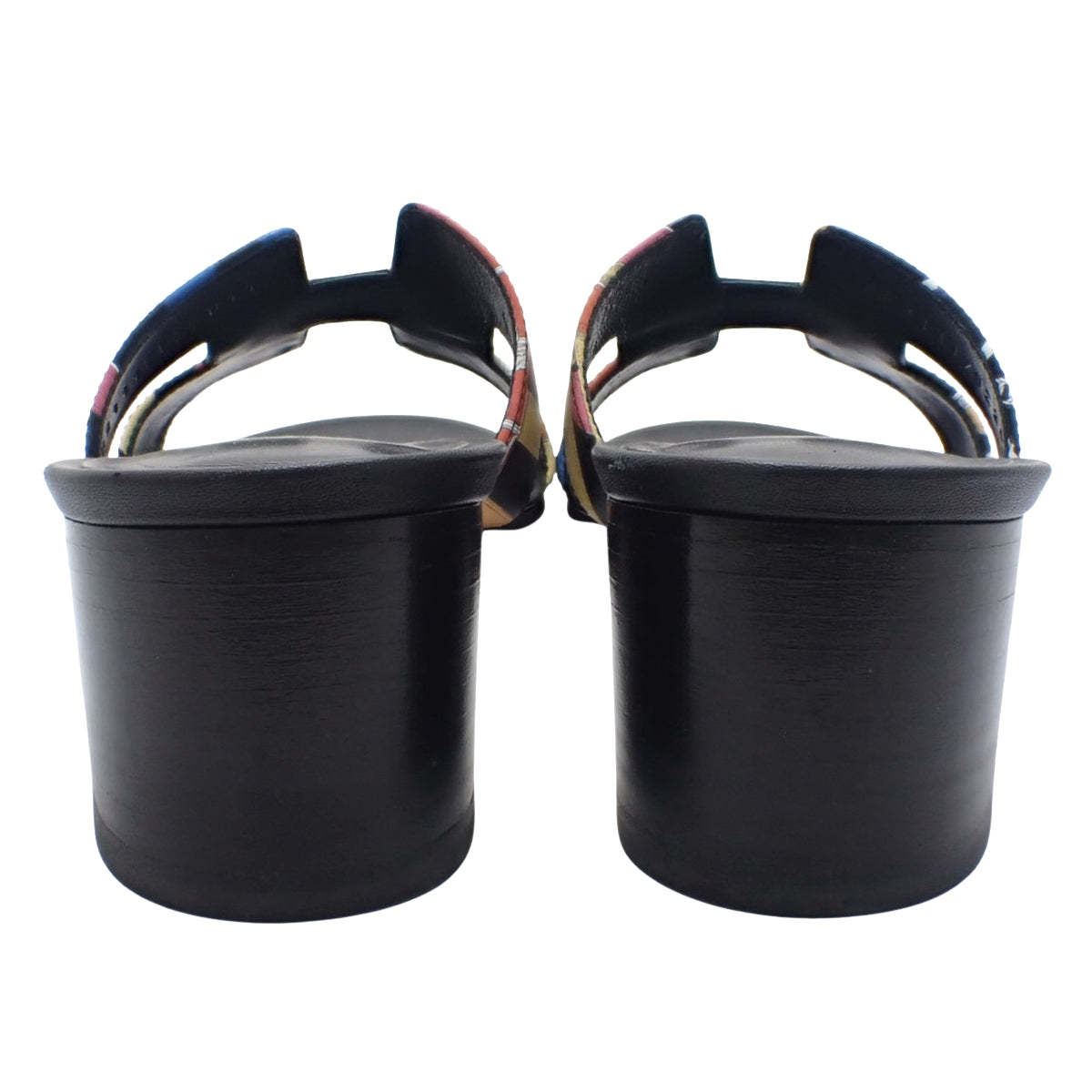 Oasis Sandals 37 1/2 Black Multicolor