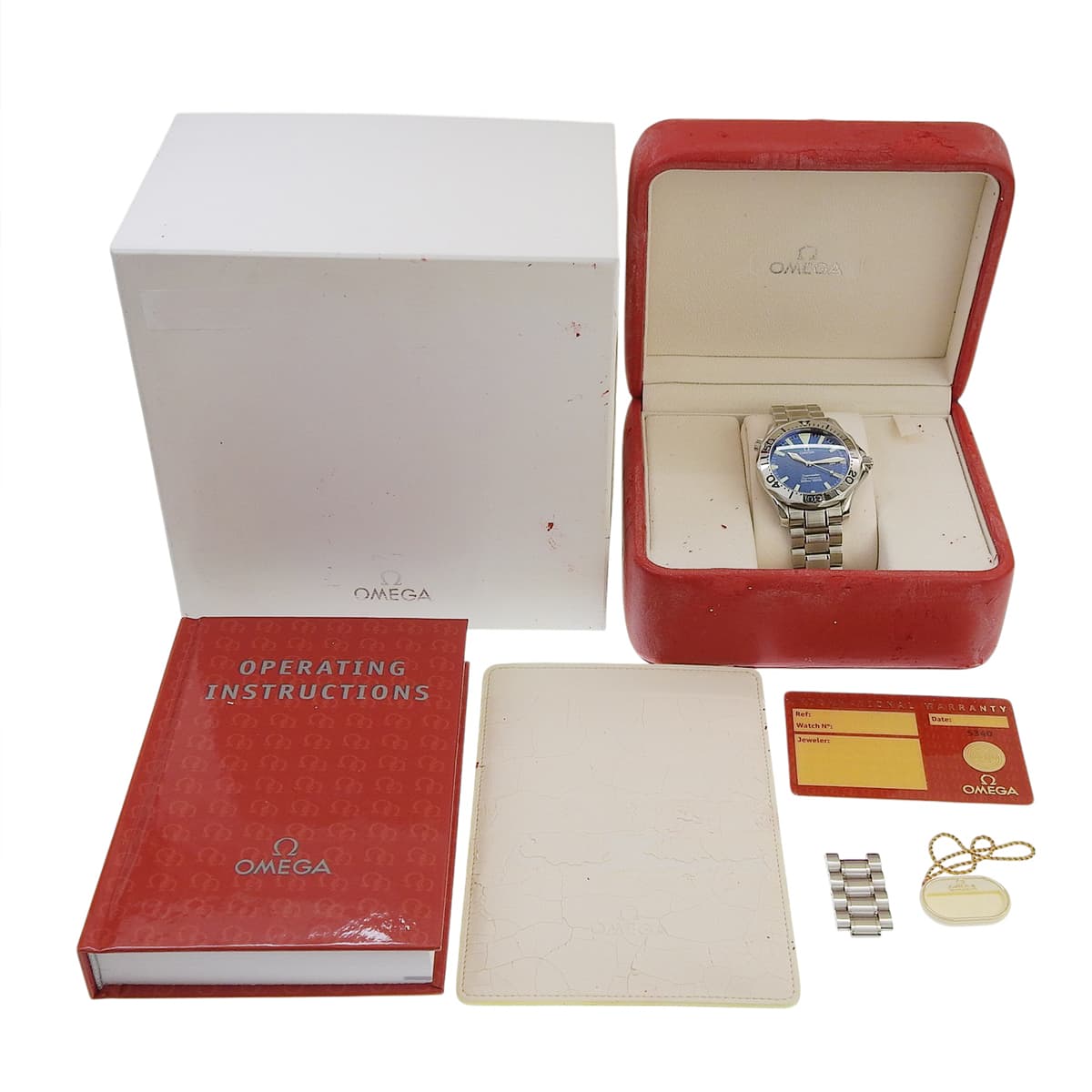 Seamaster 2265.80.00 SS Blue Quartz Men's