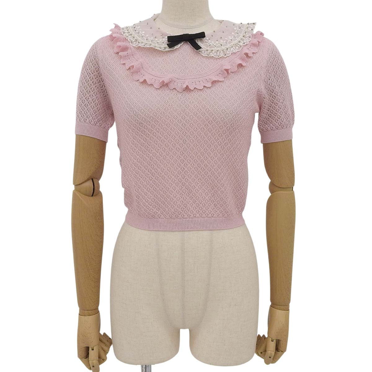 襟付きリボンニット 2020年 38