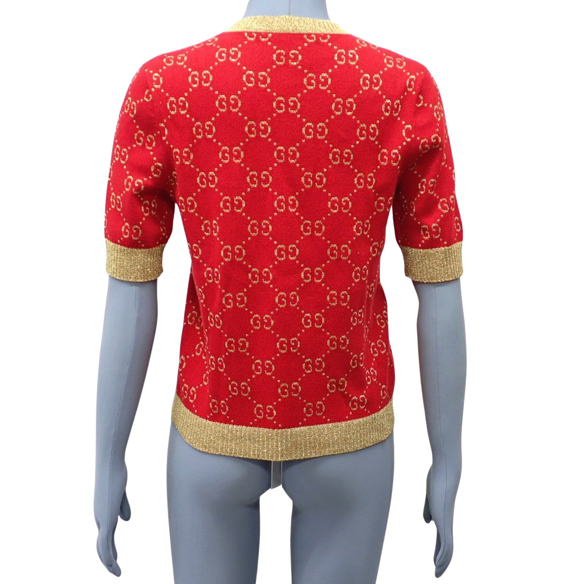 GG ラメ ファブリック トップス XS