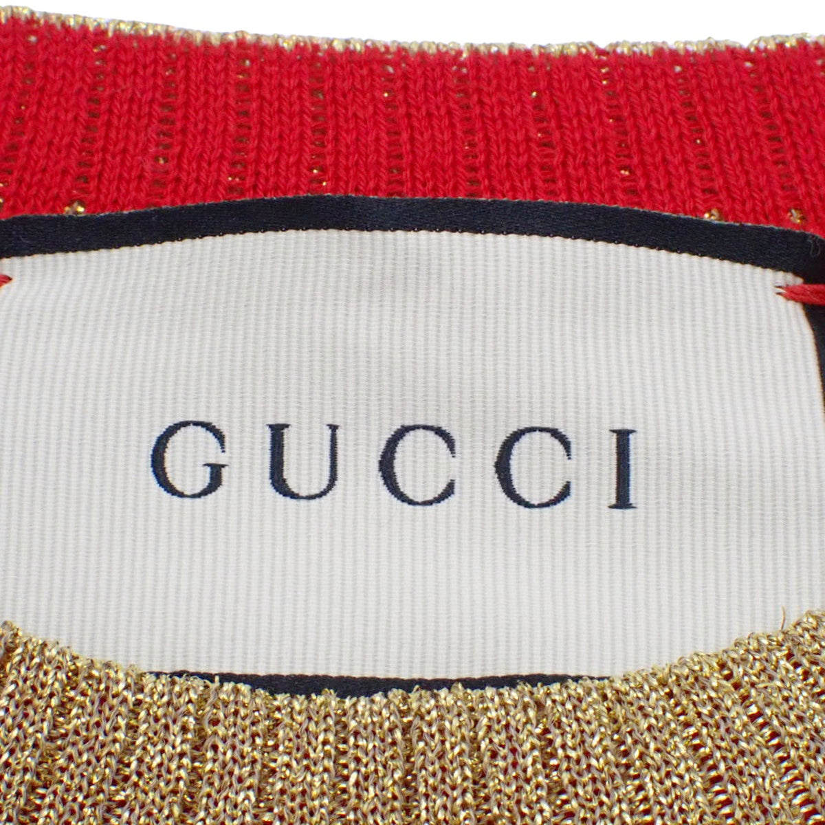 GG ラメ ファブリック トップス XS